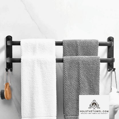 Towel Bar with Hooks