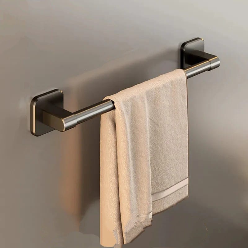 No-Drill Bathroom Towel Bar
