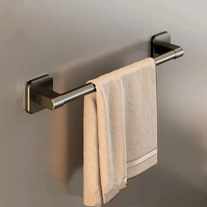 No-Drill Bathroom Towel Bar