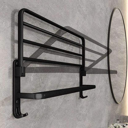 Wall-Mounted Towel Rack