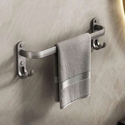 Towel Bar with Hooks